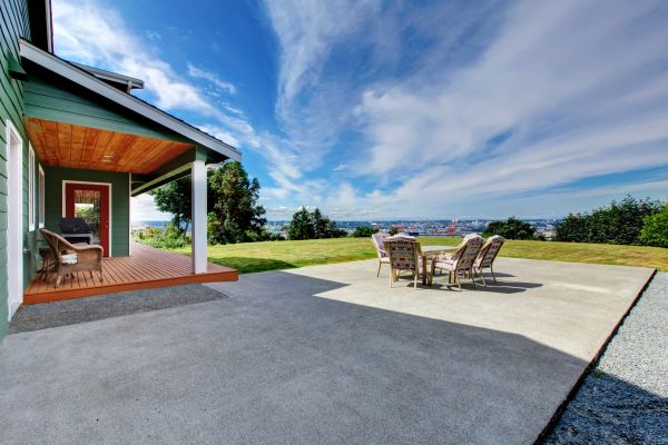Backyard Concrete Paving in San Luis Obispo