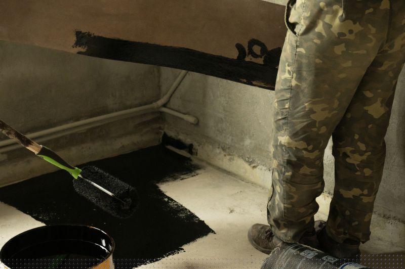 Basement Cement Pouring